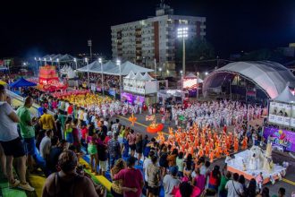 As agremiações se apresentam no Sambódromo nos dias 9 e 10 de fevereiro, Macapá - Foto: Maksuel Martins/GEA