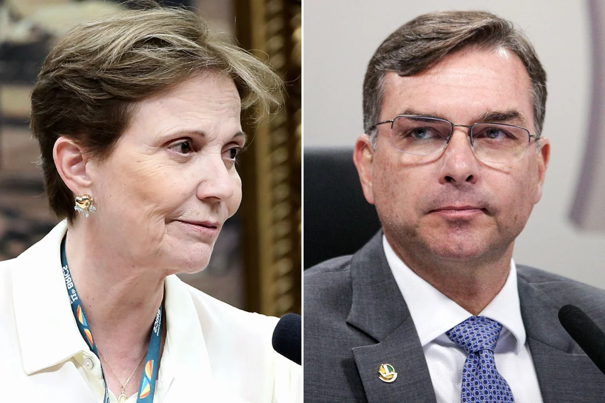 Tereza Cristina avisa aliados que aceitou ser vice de Flávio Bolsonaro